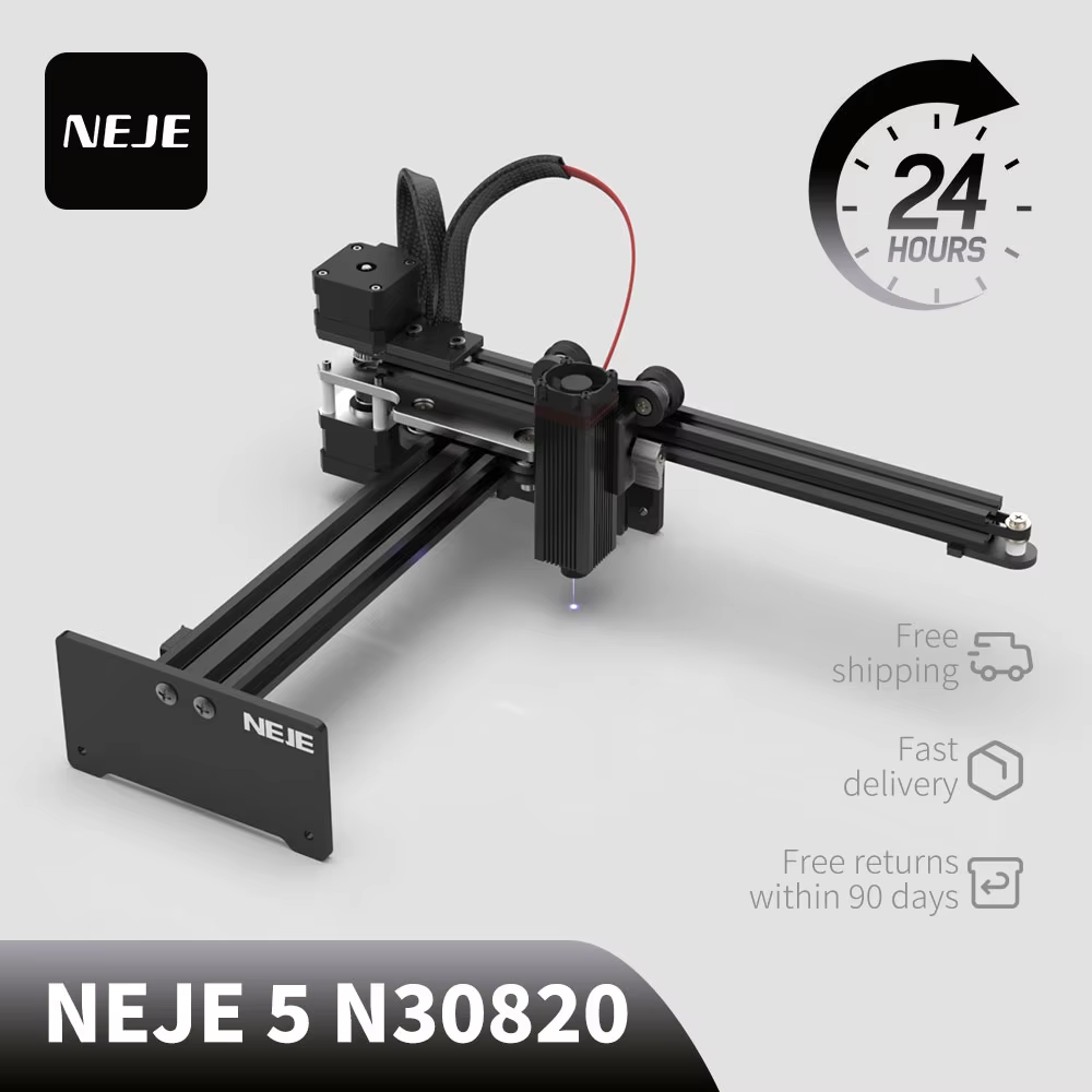Industrial Laser Printing Machine - NEJE 5 N30820 40W Mini Incisore
