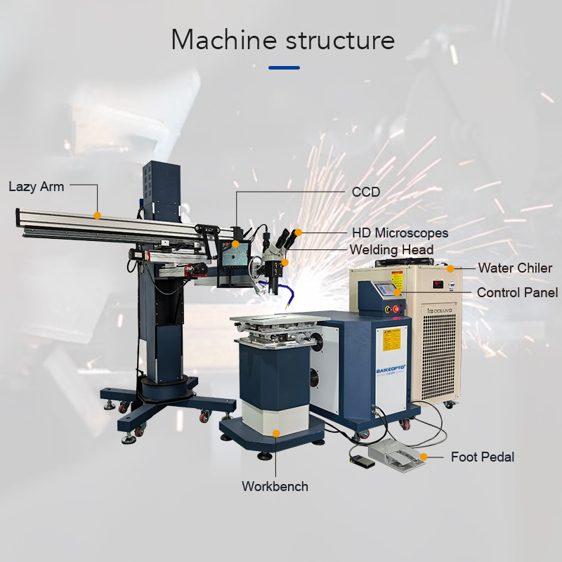 Industrial Yag Laser - Saldatore laser professionale per stampi YAG