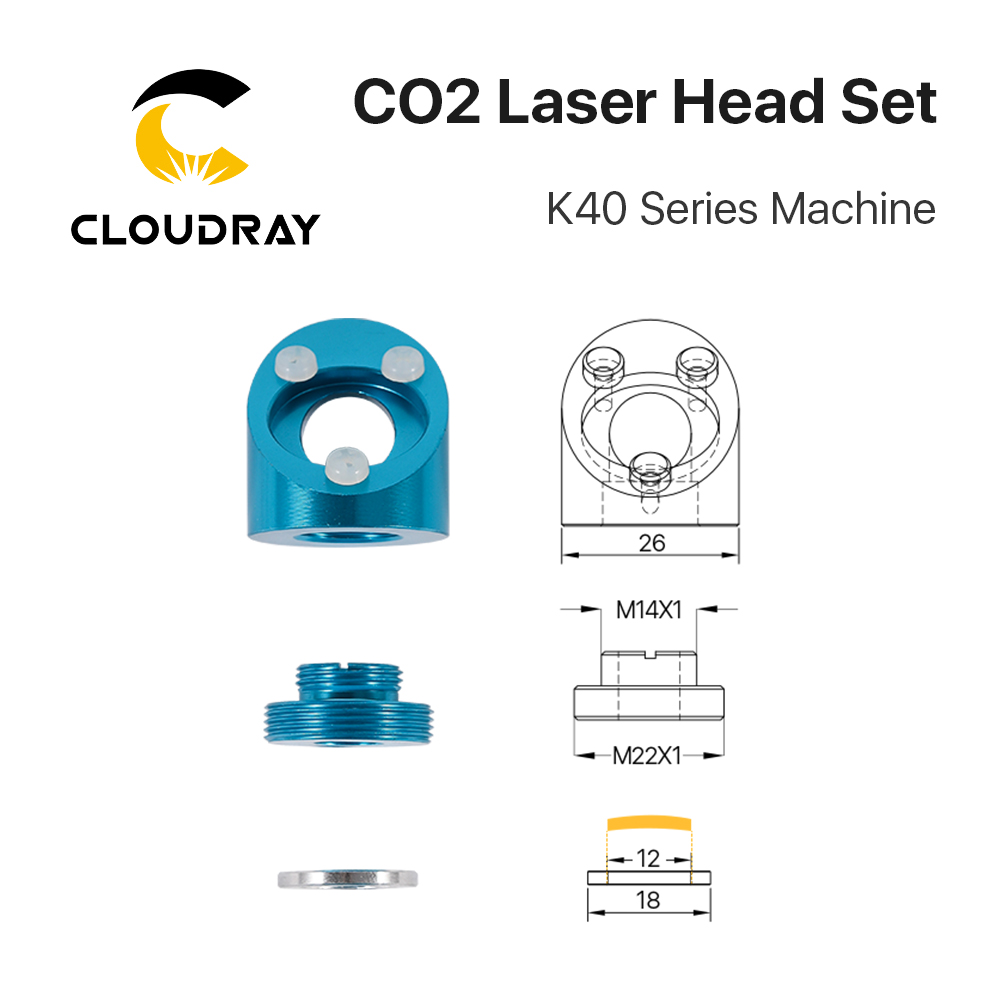 Testa laser CO2 Cloudray per m - Co2 Laser Mirror recensione e prezzo