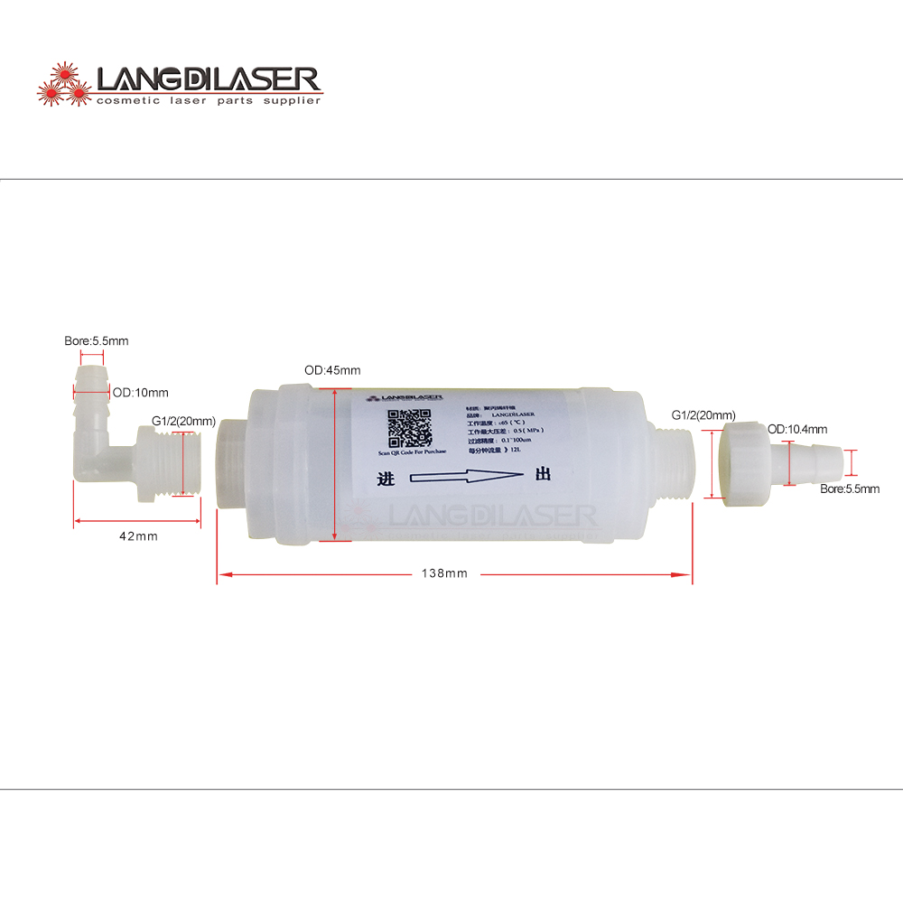 Sistema di filtraggio dell'acq - Industrial Hair Laser Machine recensione e prezzo