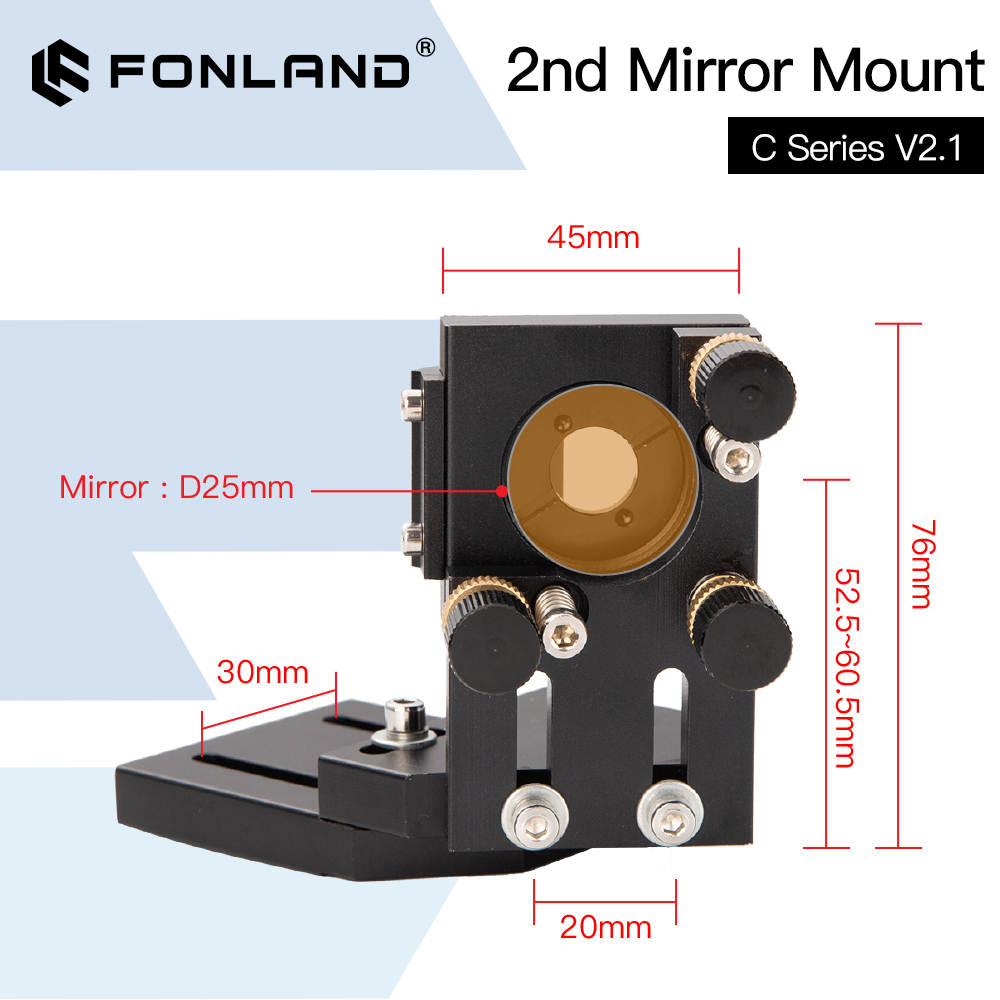 FONLAND CO2 nero secondo specc - Co2 Laser Mirror recensione e prezzo