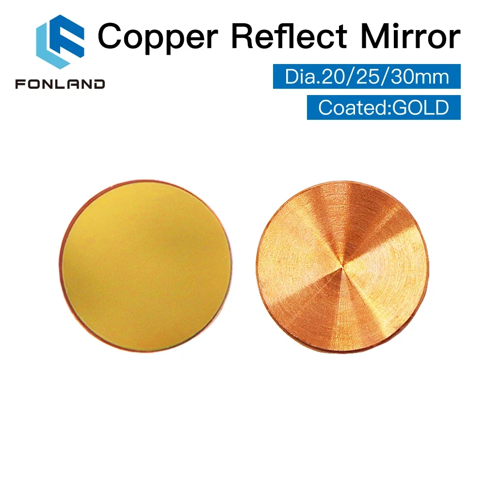 3 pezzi Fonland rame riflette  - Co2 Laser Mirror recensione e prezzo